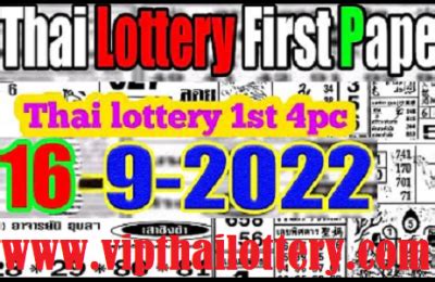 bangkok weekly lottery tips 2023|16=09=2023 Thailand Lottery Game's .
